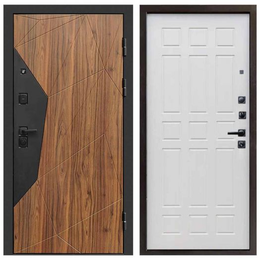 Входная дверь Termo-door Авангард Дуб каньон - Спарта Лиственница