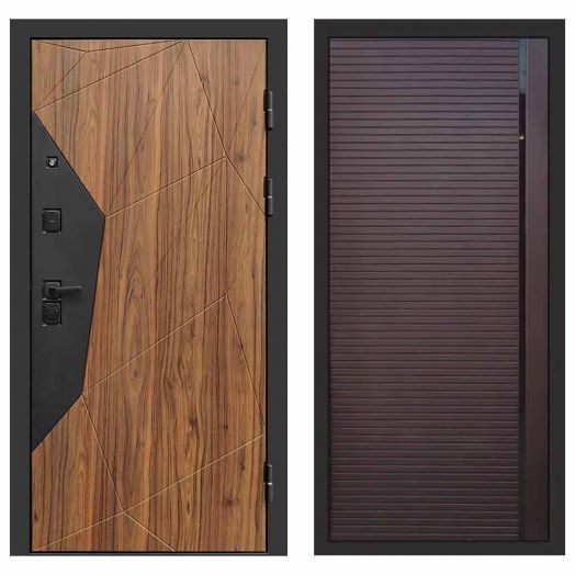 Входная дверь Termo-door Авангард Дуб каньон - Porte Шоколад