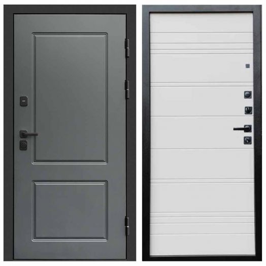 Входная дверь Termo-door Верона Грей - White Line