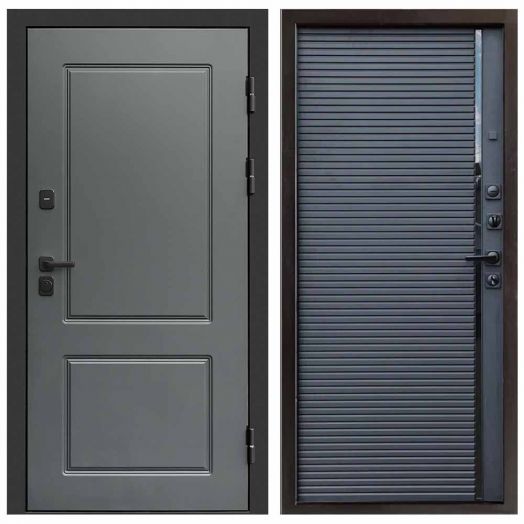 Входная дверь Termo-door Верона Грей - Porte black