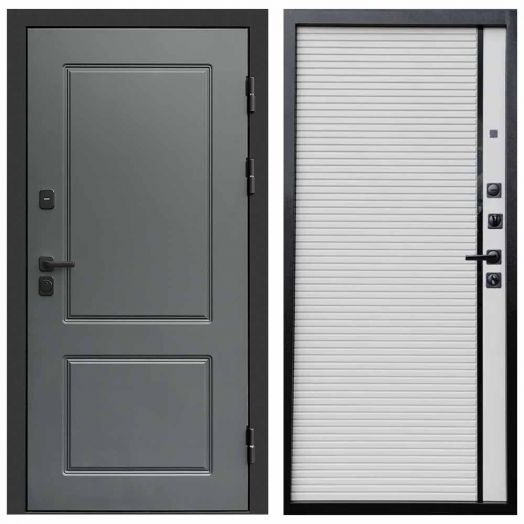 Входная дверь Termo-door Верона Грей - Porte white