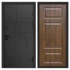 Входная дверь Termo-door Квадро Black - Лион Дуб