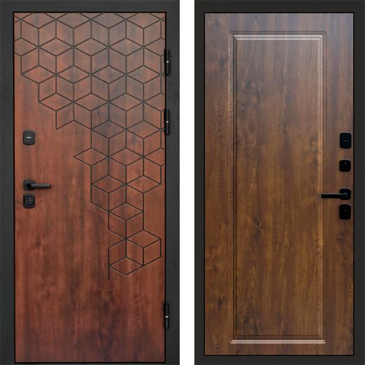 Входная дверь Termo-door Спейс Дуб патина - Гранд Дуб