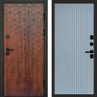 Входная дверь Termo-door Спейс Дуб патина - FLAT Грей софт