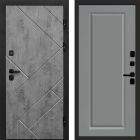 Входная дверь Termo-door Стоун Бетон - Гранд Грей софт