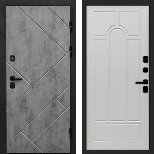 Входная дверь Termo-door Стоун Бетон - Арка Лиственница