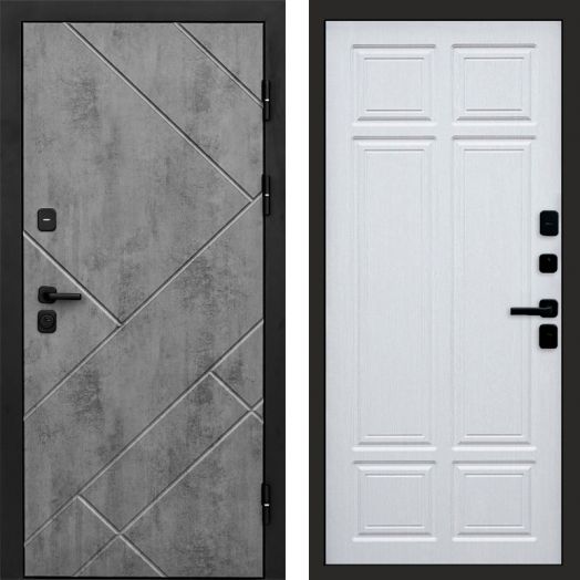 Входная дверь Termo-door Стоун Бетон - Лиственница премиум