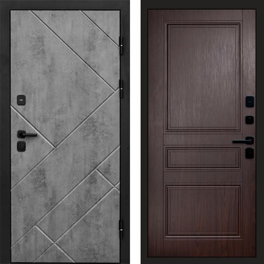 Входная дверь Termo-door Стоун Бетон - Класскика Венге