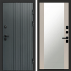 Входная дверь Termo-door Твист Грей style - Зеркало Слоновая кость
