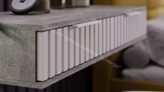 Стол туалетный Хилтон - 402.007.000 Ателье светлый, Белый матовый