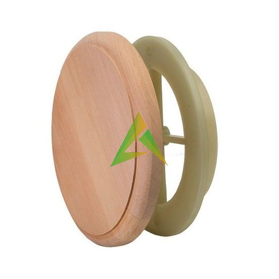 Вентиляционный клапан из ольхи для бани