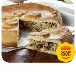 Пирог мясо/картофель