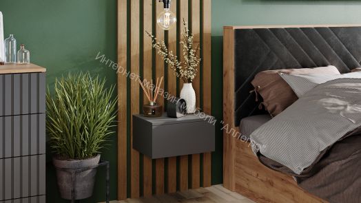 Тумба универсальная Тип 1 Графит Серый