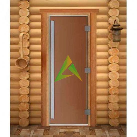 Дверь для сауны Maestro Woods Престиж Бронза матовая