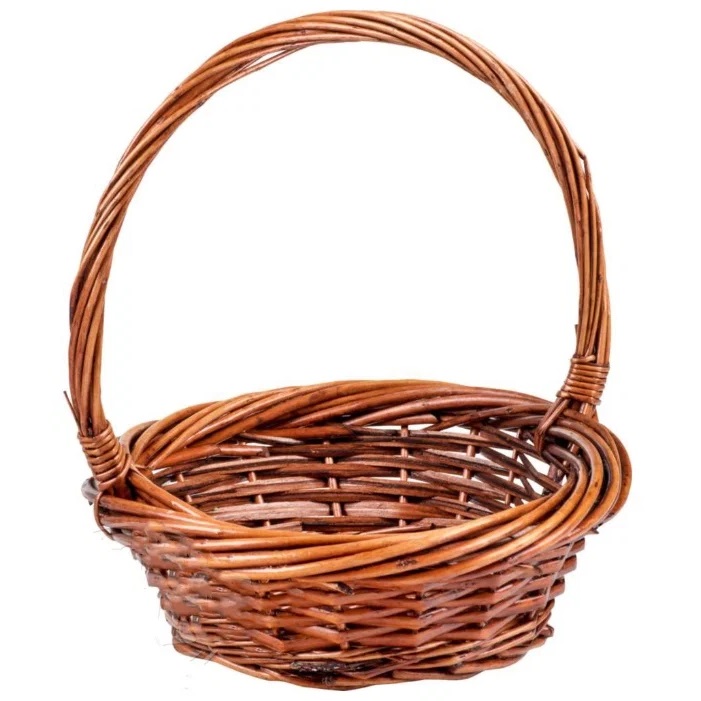 Корзинка плетеная (ива) M