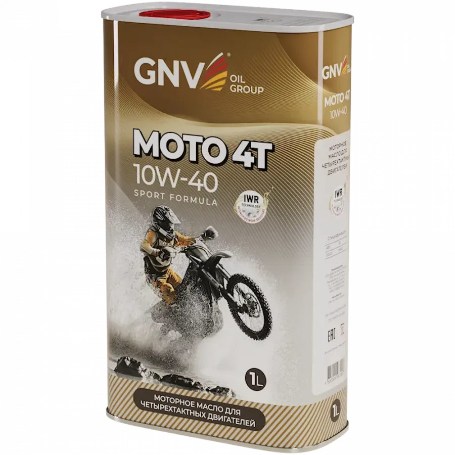 GNV Moto 4T 10W-40, 4л