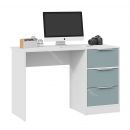 Стол письменный «Марли» Тип 1 - 403.003.000 Белый, Серо-голубой