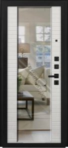 Стальная дверь Страж ПАРИНИ РЖ Лофт графит