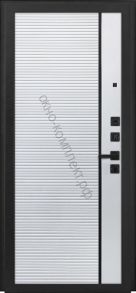 Стальная дверь Страж РУМО РЖ клен черный