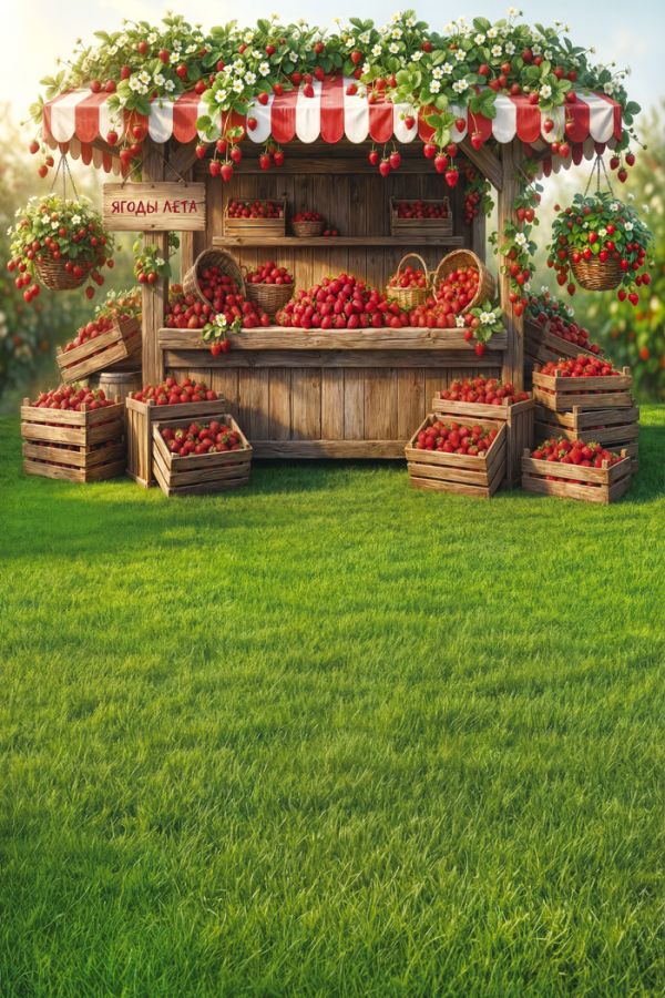 Фон стена "Summer wall №29"