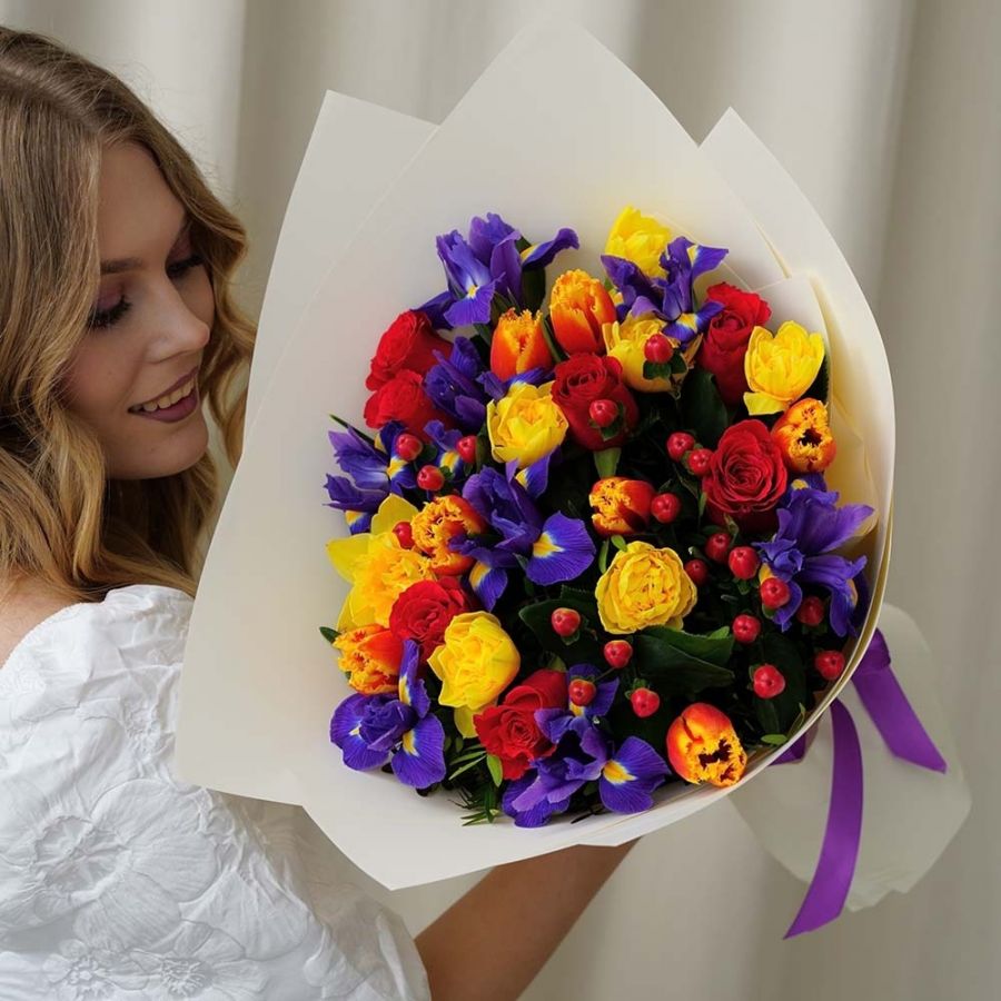 Сборный букет "Мармелад"