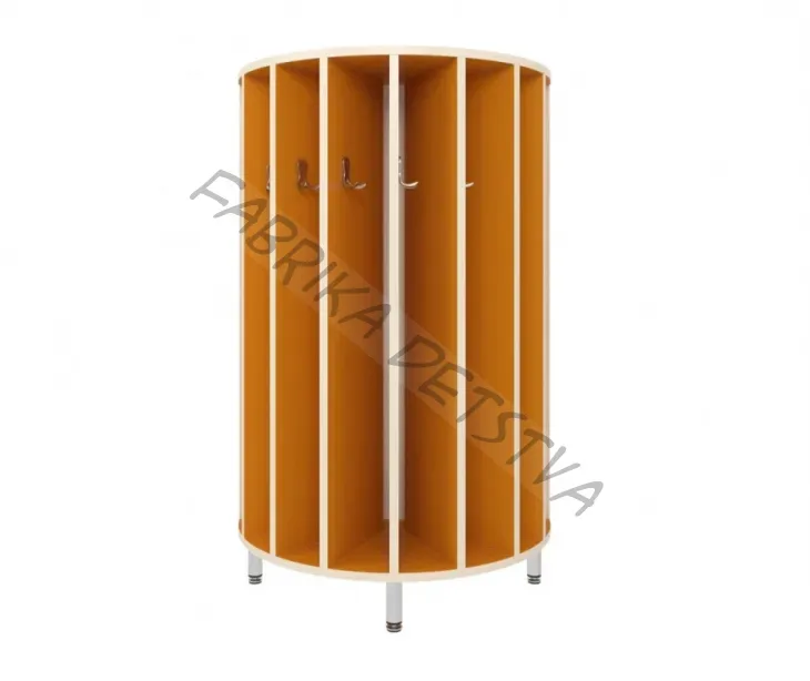 Шкаф для полотенец напольный 10 местный круглый