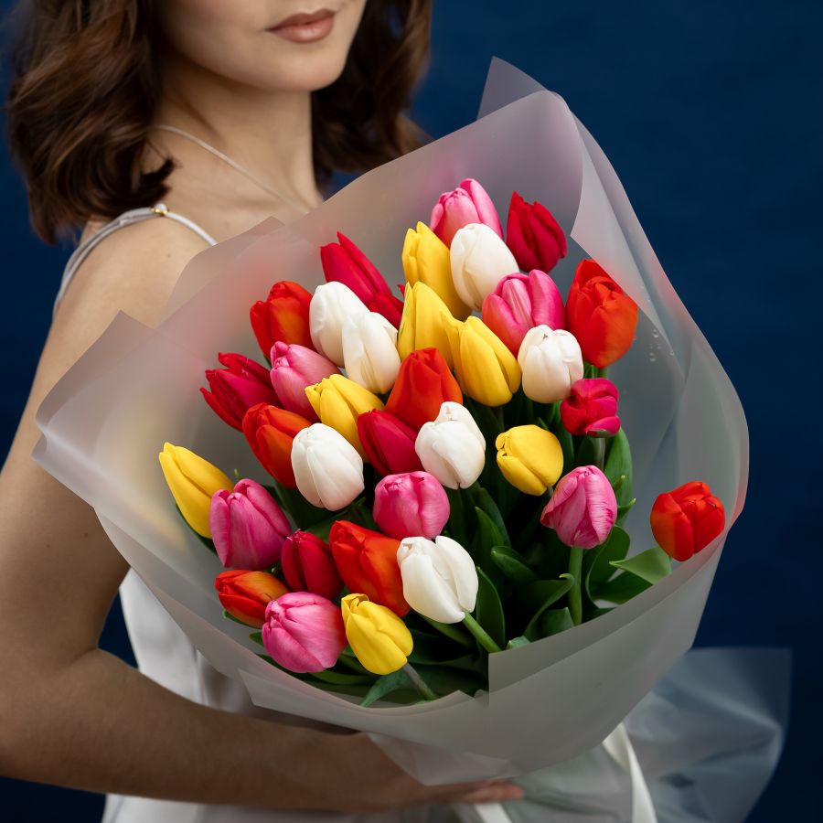 Тюльпаны микс (от 15шт)