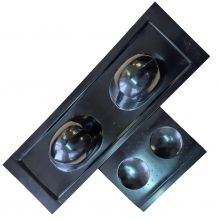 Заготовки под Налокотники Глянцевые с ронделями (пара). Серия "Оникс"