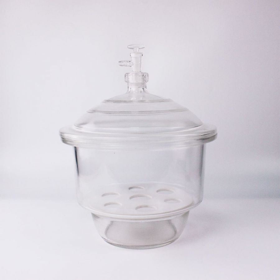 Эксикатор вакуумный Labdevices 1-240 мм, 240 мм, с краном, светлое стекло