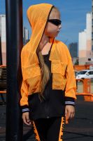 Толстовка 8136 детская [оранжевый]