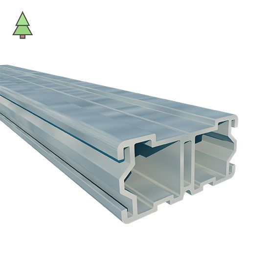 Лага алюминиевая 20*40 мм