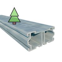 Лага алюминиевая 20*40 мм