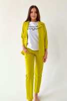 Брюки 8192 [желто-горчичный]