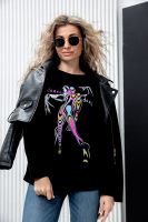 Туника 67086 [черный+танец]