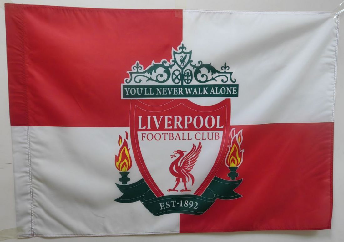 Флаг ФК Ливерпуль 135х90см
