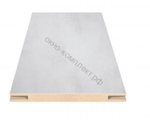 Доборный элемент со шпонкой 8х200х2070мм. Цвет: Бетон светлый / бетон грей .