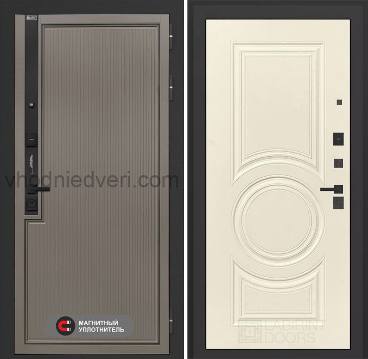 Входная дверь Лабиринт Лаб 1 Про - 23 Шампань софт