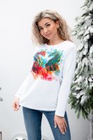 Туника 67085 [белый+любовь]