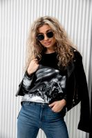 Туника 67085 [черный+горы]