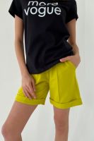 Шорты 8190 [желто-горчичный]