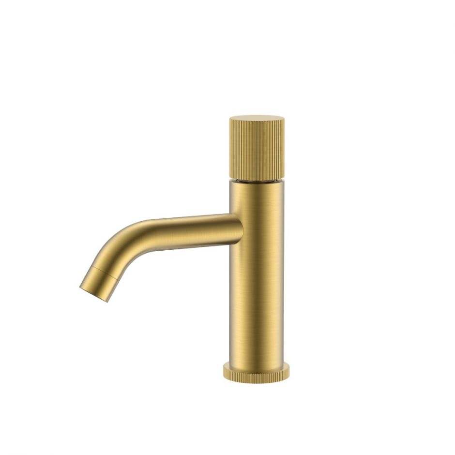 Однорычажный смеситель для раковины с ручкой Linea Boheme Stick 121 ФОТО