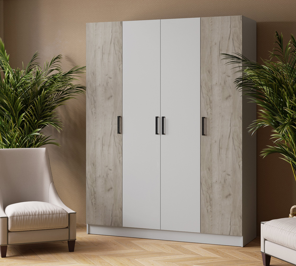 Шкаф комбинированный Ларс (1,6) без зеркала