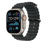 Часы Apple Watch Ultra 3 GPS + Cellular 49mm Natural Titanium Case with Black Ocean Band