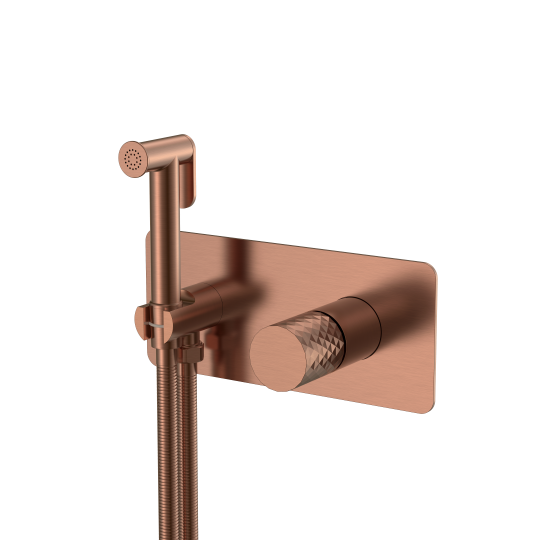 Однорычажный смеситель для гигиенического душа с ручкой Diamond Boheme Stick 127 схема 7