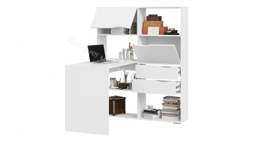 Стол письменный тип 7 Белый Ясень