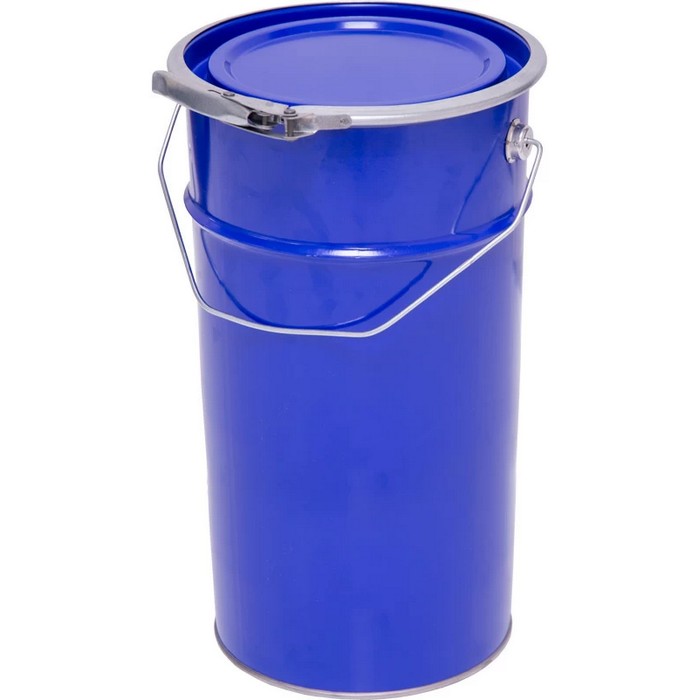 Profkolor Ведро металлическое, крышка-обруч, цвет синий, 7л. ВМо 7с