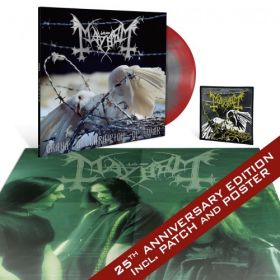 MAYHEM - Grand Declaration of War - 25th anniversary edition of "Grand Declaration of War" LP Gatefold Coloured