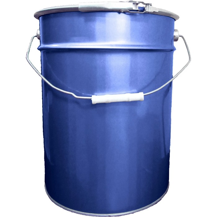 Profkolor Ведро металлическое, крышка-обруч, цвет синий, 20л. ВМо 20с