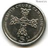 Остров Мэн 5 пенсов 2002 AB