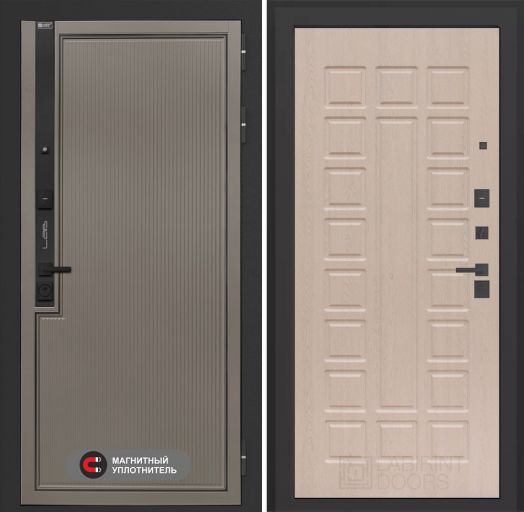 Входная дверь Лабиринт Лаб 1 Про - 04 Беленый дуб